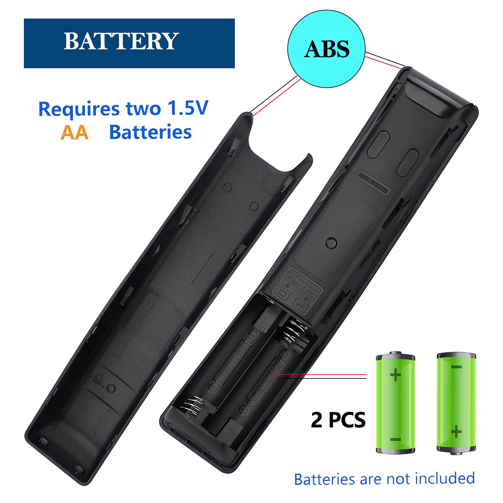 Compatible Sam sungTv Curved Remote | Non Voice Image 