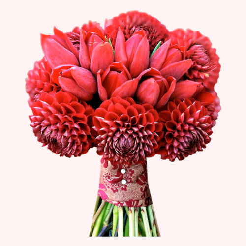 Flower Gift Bouquet Birthday Wedding Image