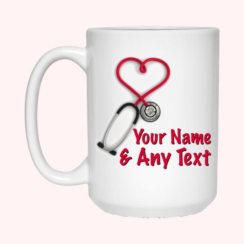 Heart Shaped Stethoscope Image