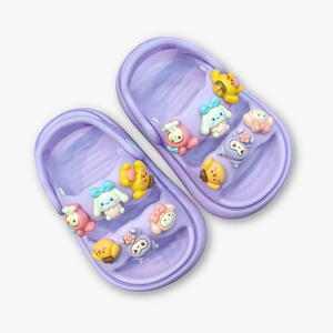 Kids Unisex Sandal Violet