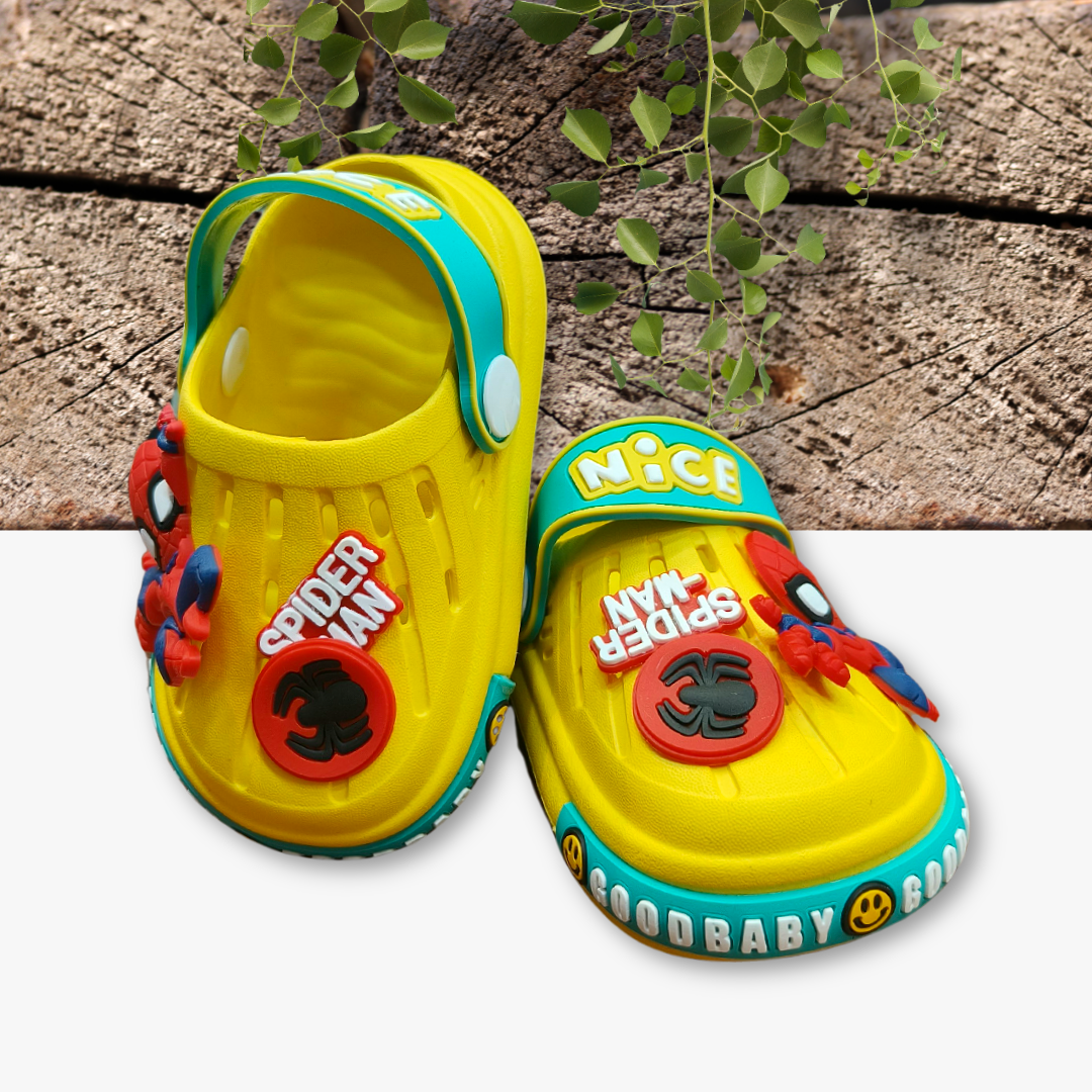 Cartoon Applique Clog Yellow Image