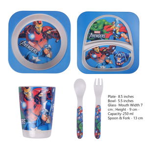 Bamboo Kids Dinner Set (Avengers)