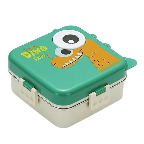 Kids Dino Lunch Box Green Image