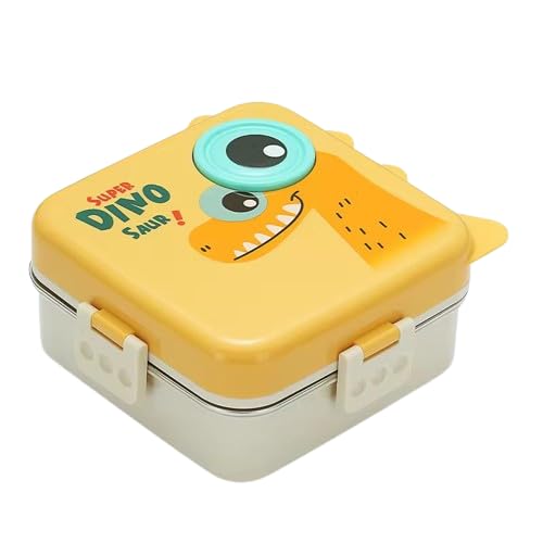 Kids Dino Lunch Box Yellow Image