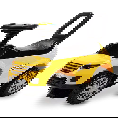 LuvLap Starlight Ride on & Car for Kids with Music & Horn Steering, Push Car for Baby with Backrest, Safety Guard, Under Seat Storage & Big Wheels, Ride on for Kids 1 to 3 Years Upto 25 Kgs (Yellow) Image