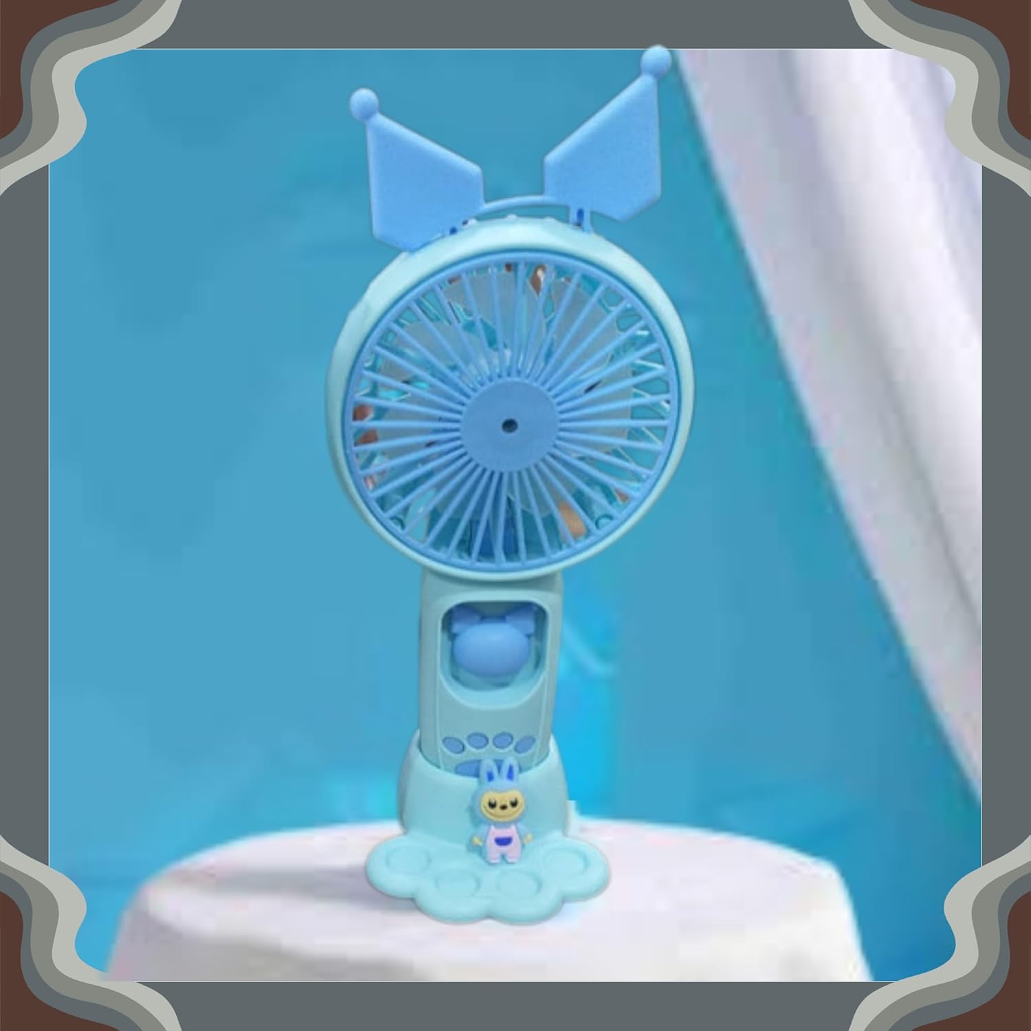 Portable Mini Fan: Compact, Rechargeable & Powerful Cooling for Home, Office & Travel Fan for Personal Cooling Anytime Image