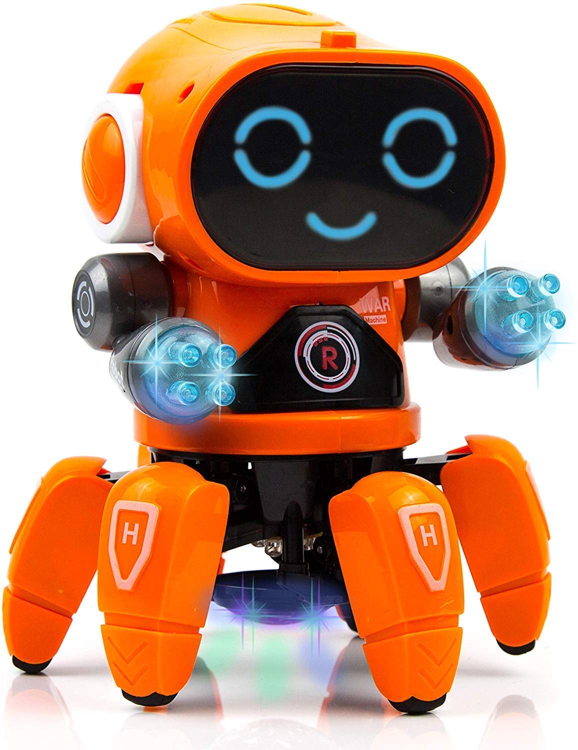 WOW KIDS Bot Robot Pioneer Colorful Lights and Music All Direction Movement Dancing Robot Toys for Boys and Girls (Color as per Stock Availability) Image