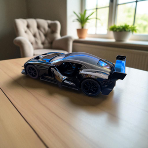 Aston Martin Vulcan 1:32 Diecast Supercar Toy with Lights & Sound Pull Back Action