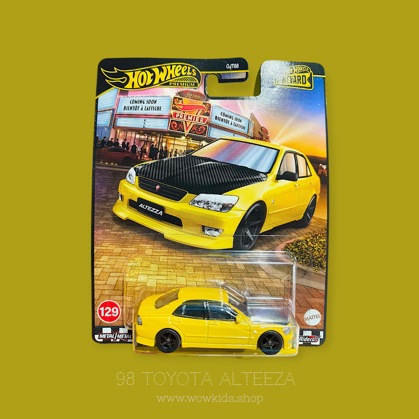 Hot Wheels Toyota Altezza Premium Die-Cast JDM Car Image