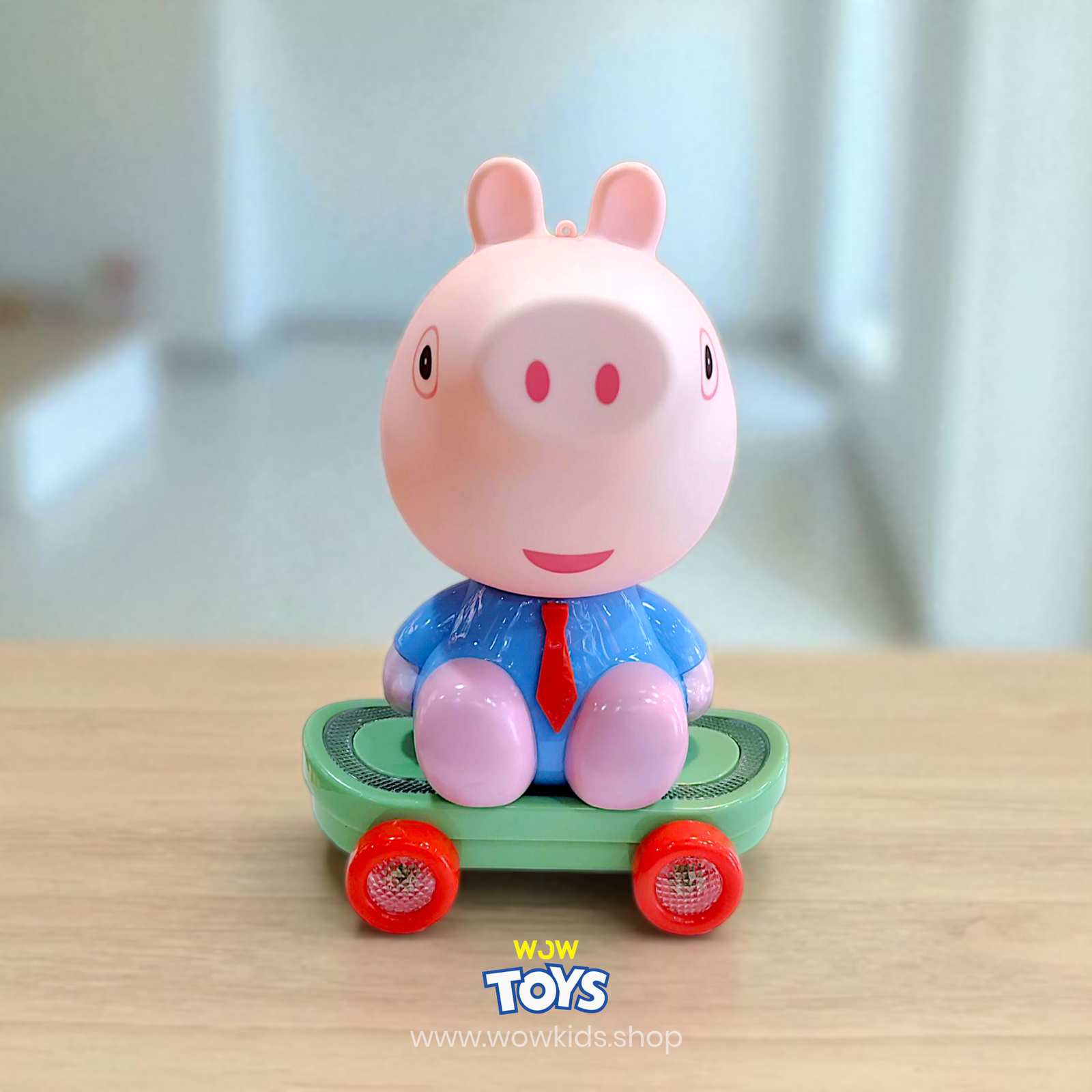WOW Kids Peppa Pig Slide Board with Lights & Music – Battery Operated Toy Image