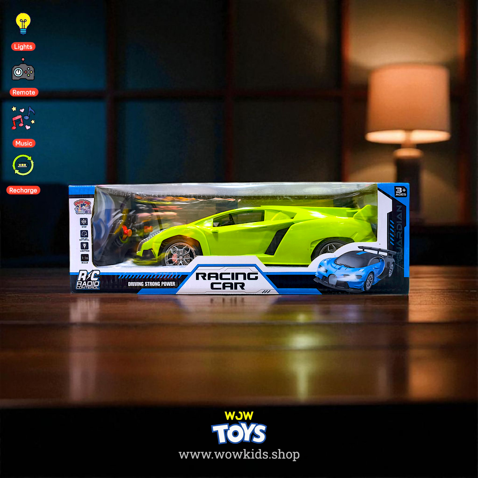 RC Racing Car Toy with Remote Control | High Speed Sports Car for Kids Image