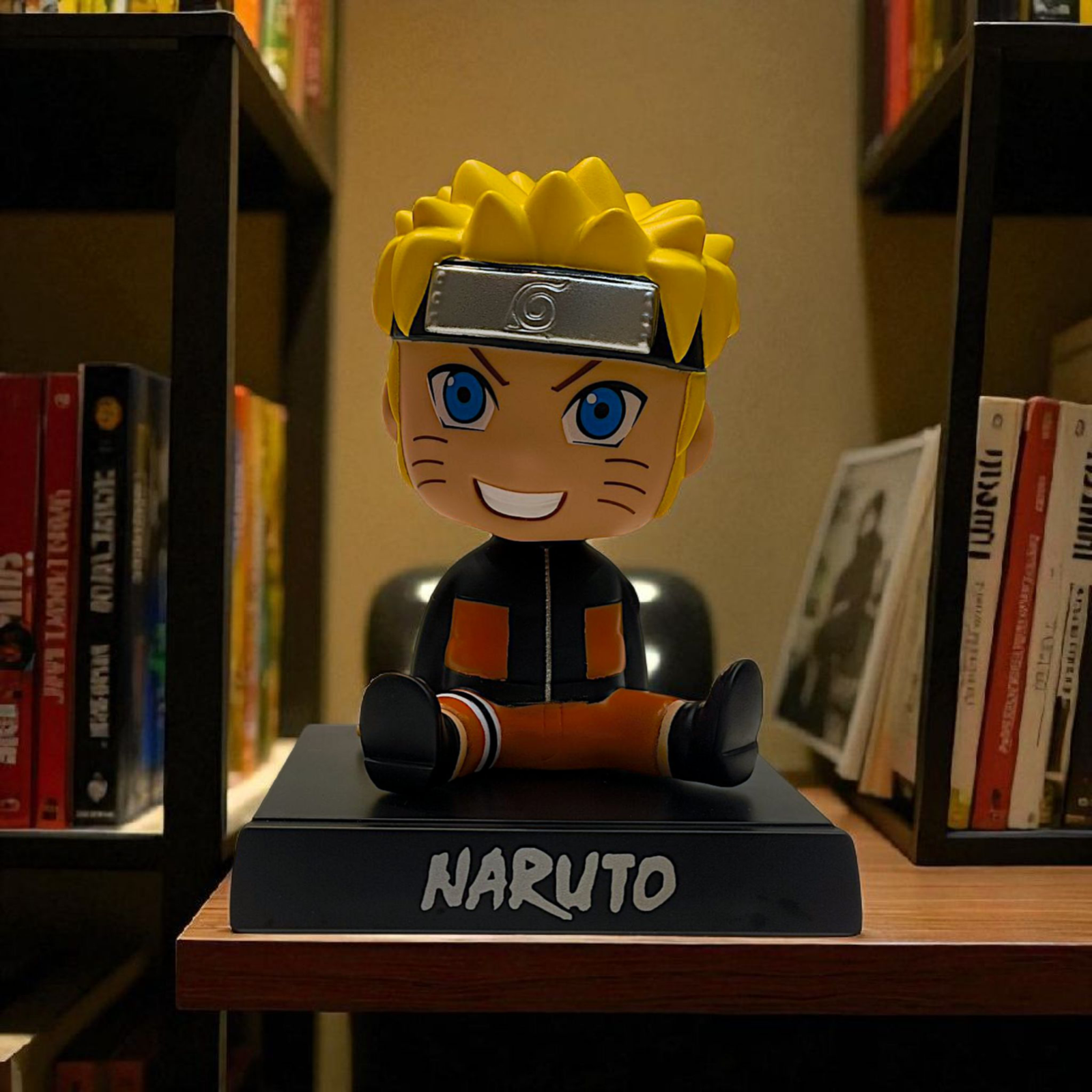 Naruto Bobblehead Anime Figure | Collectible Desk & Car Toy | Gift for Anime Fans Image