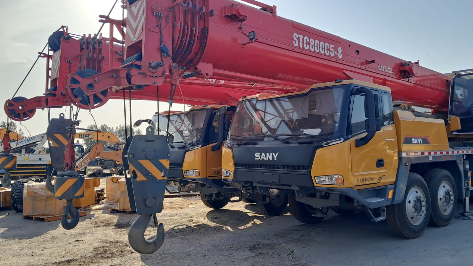 SANY Lifting Machine 80 Ton Truck Crane  Image