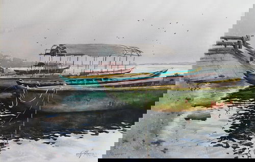 Varanasi Painting 2 Image