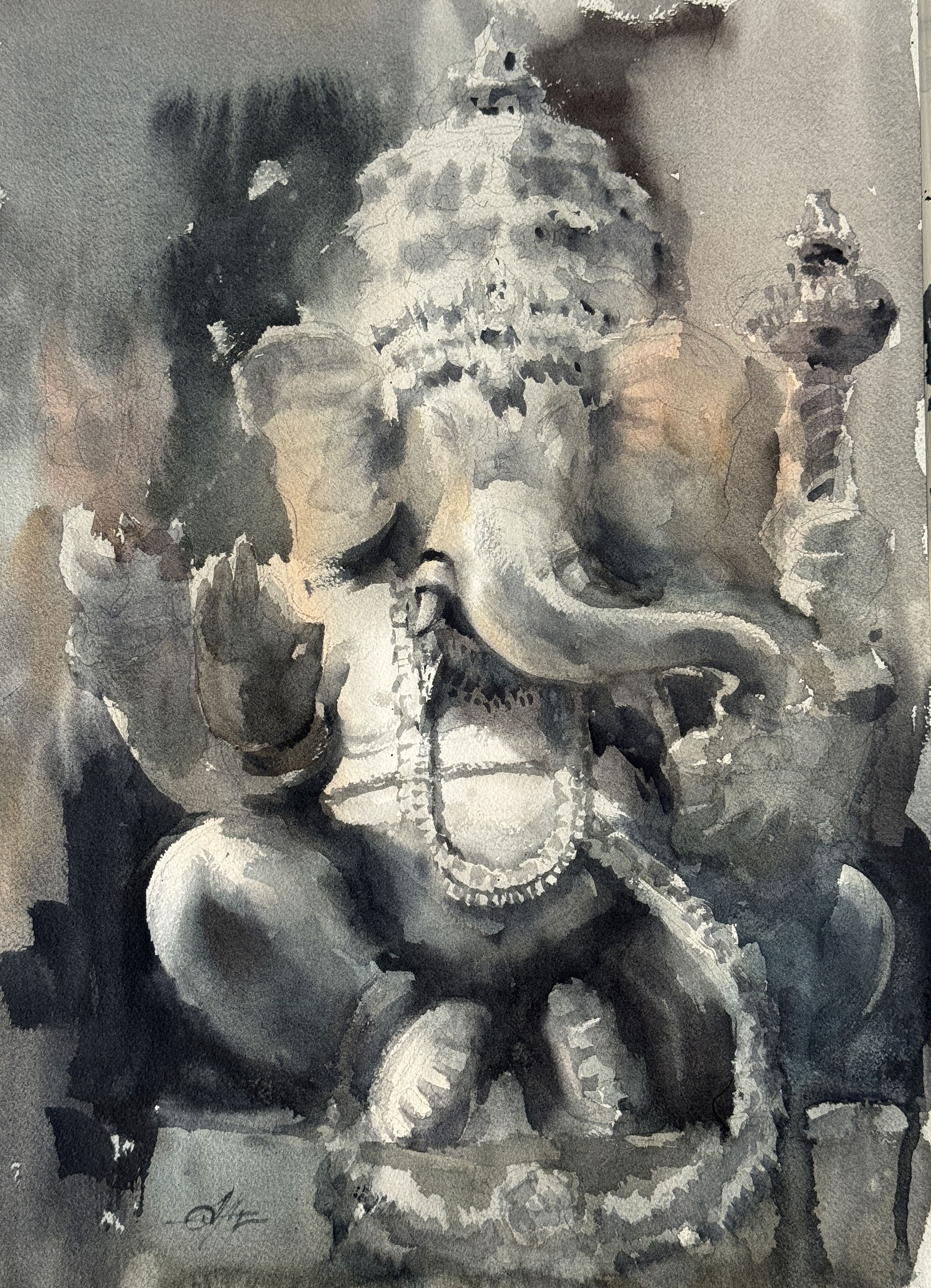 Ganesh Painting Image