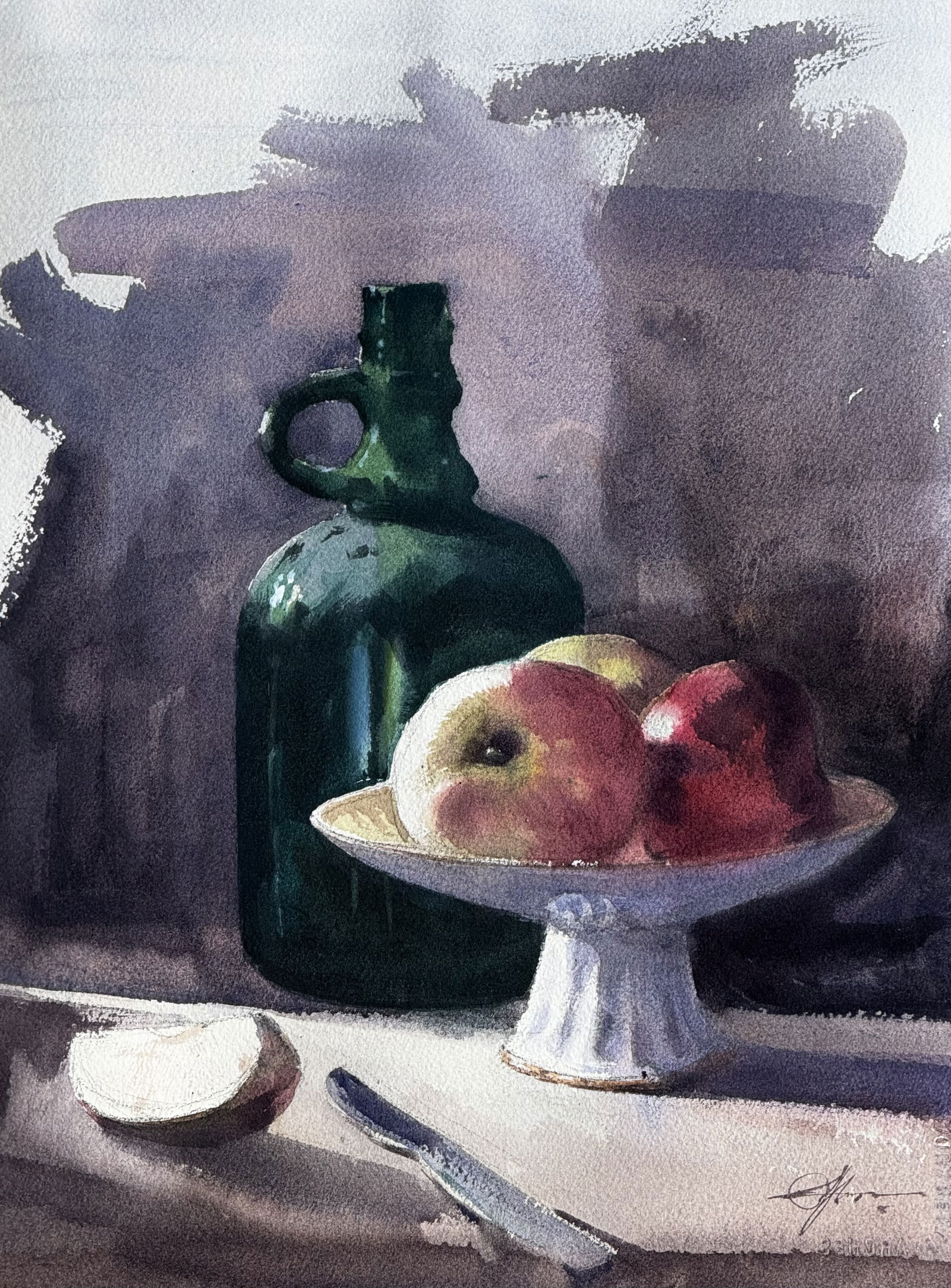 Watercolor Still Life Image