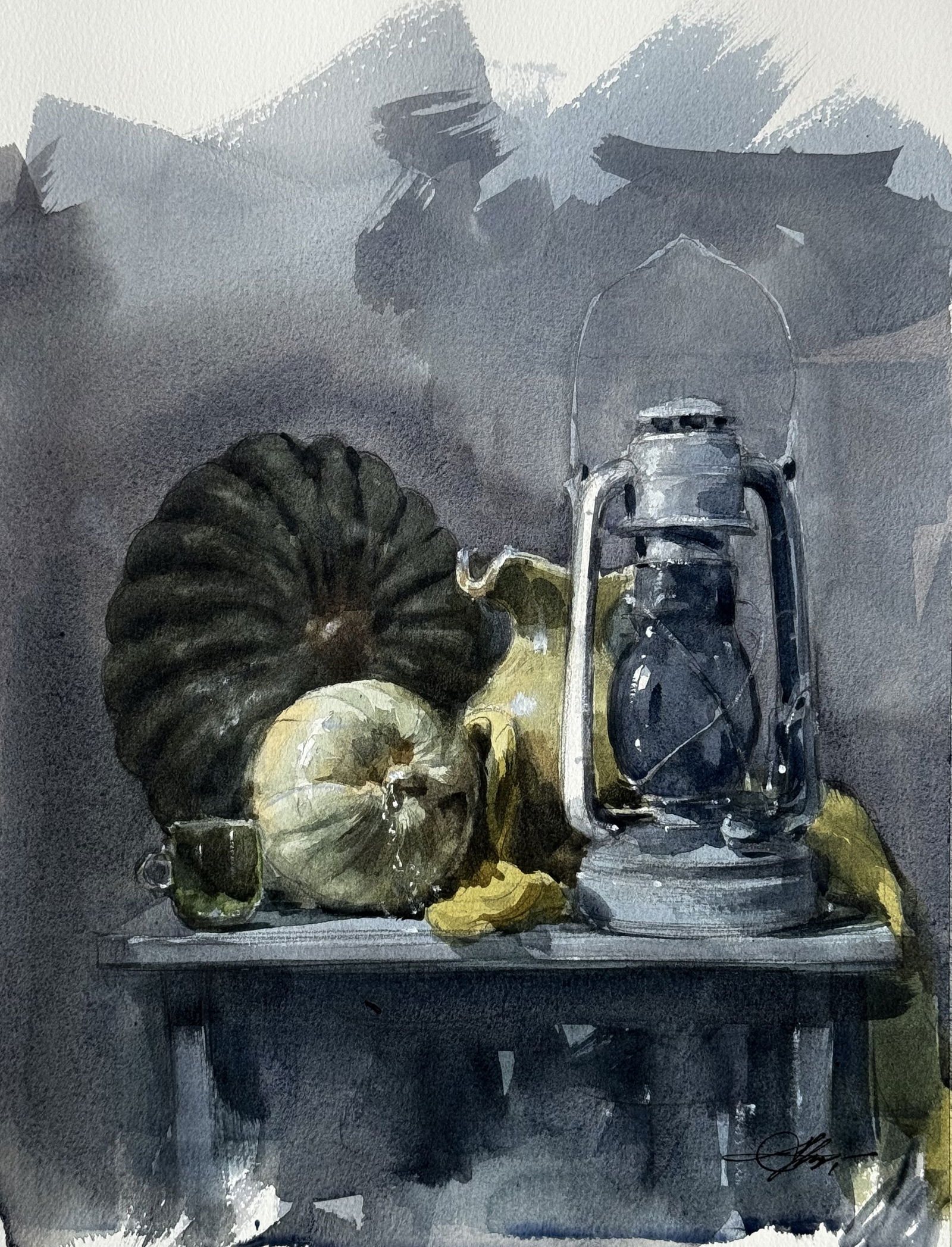 Watercolour Still Life Painting  Image