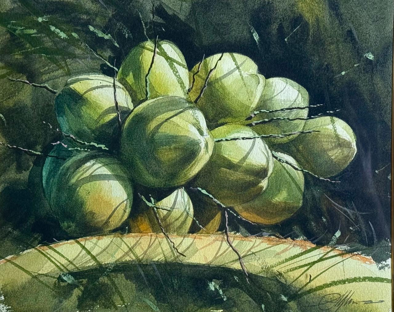 Watercolour Still Life Painting 10x9 inch.  Image