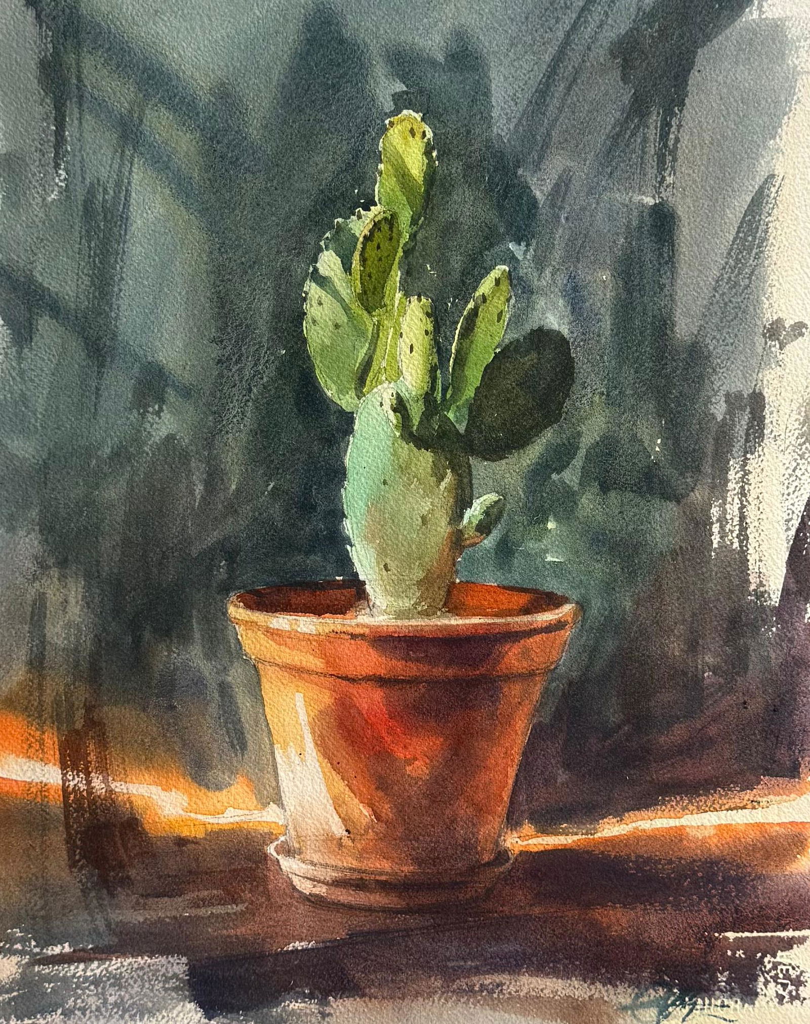 Online Watercolor Foundations Live 4 Classes