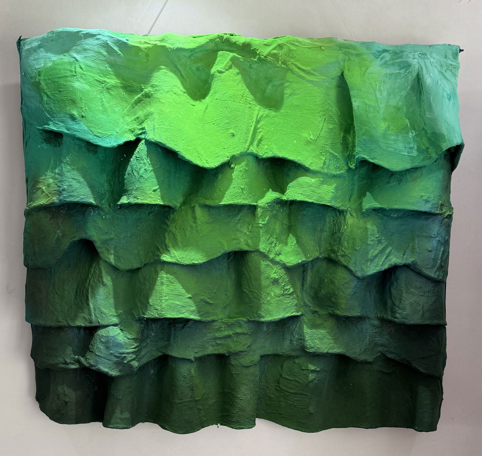 Abstract Mural Art work Title: “Echoes of the Earth” 36x30 inch 3D art design for Beautiful Houses and Office  Image