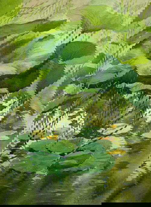 Whispers of Lotus Pond/Emerald Silence  Image