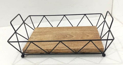 Rectangular Iron Basket