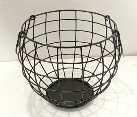 Round Iron Basket