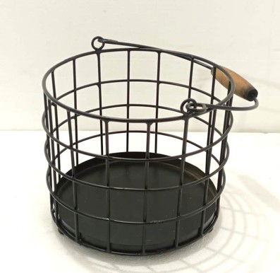 Round Iron Basket