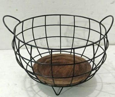 Round Iron Basket