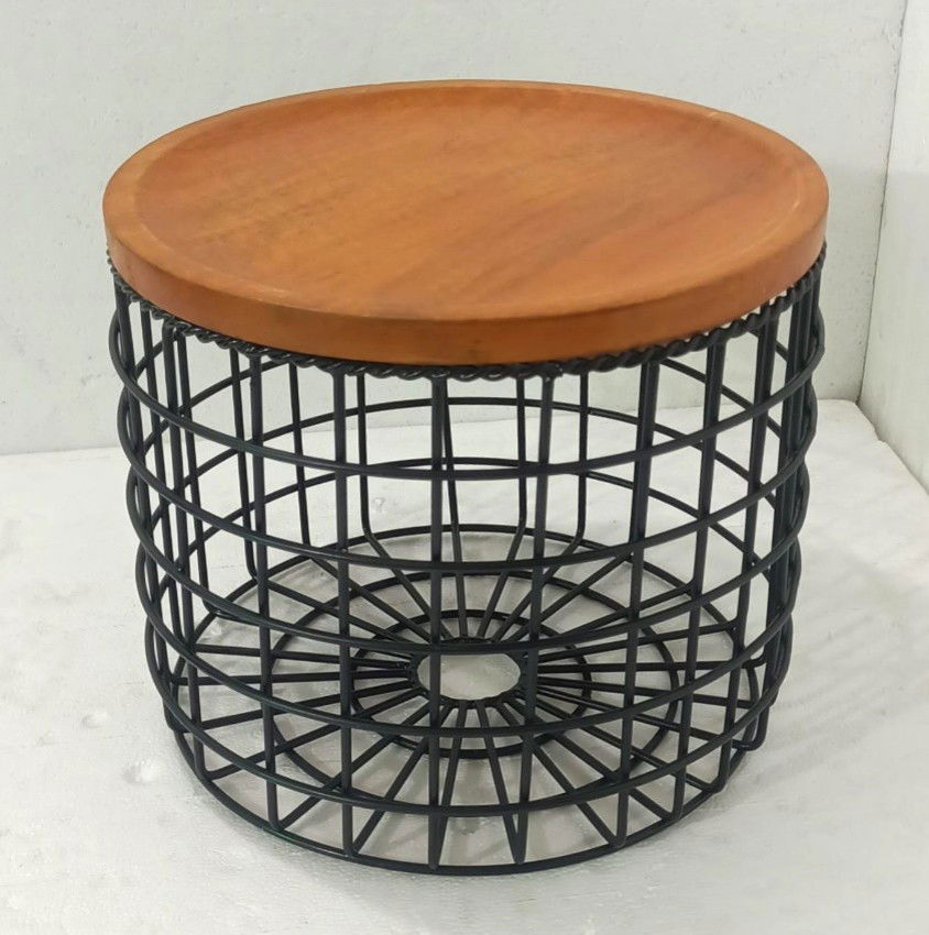 Round Iron Basket
