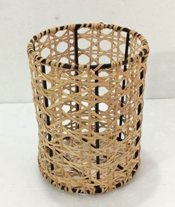 Iron & Cane Basket