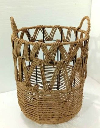 Iron & Cane Basket