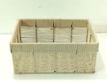 Iron & Woven Basket