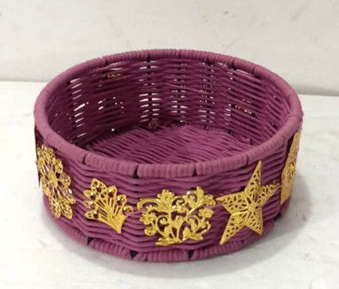 Iron Woven Basket