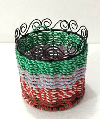 Iron Woven Basket