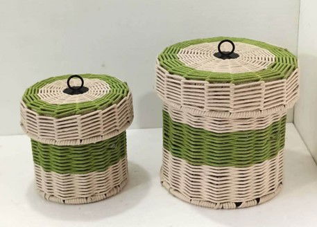 Iron Woven Basket