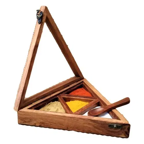Triangle Shape Spice Box