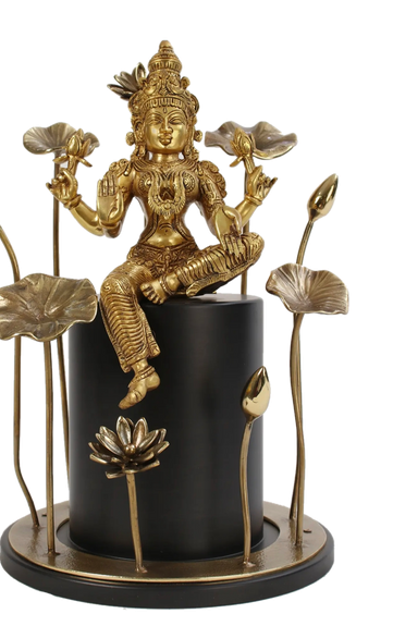 Stylish Laxmi Brass Statue