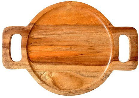 Wooden Pizza Serving Platter 