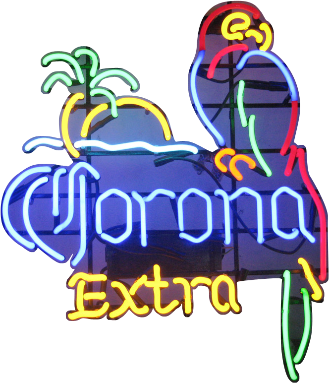 Neon Bar Sign for Corona Extra Image