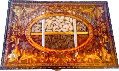 Modern Bazaar 6 In 1 Dry Fruit Flower Box  Image