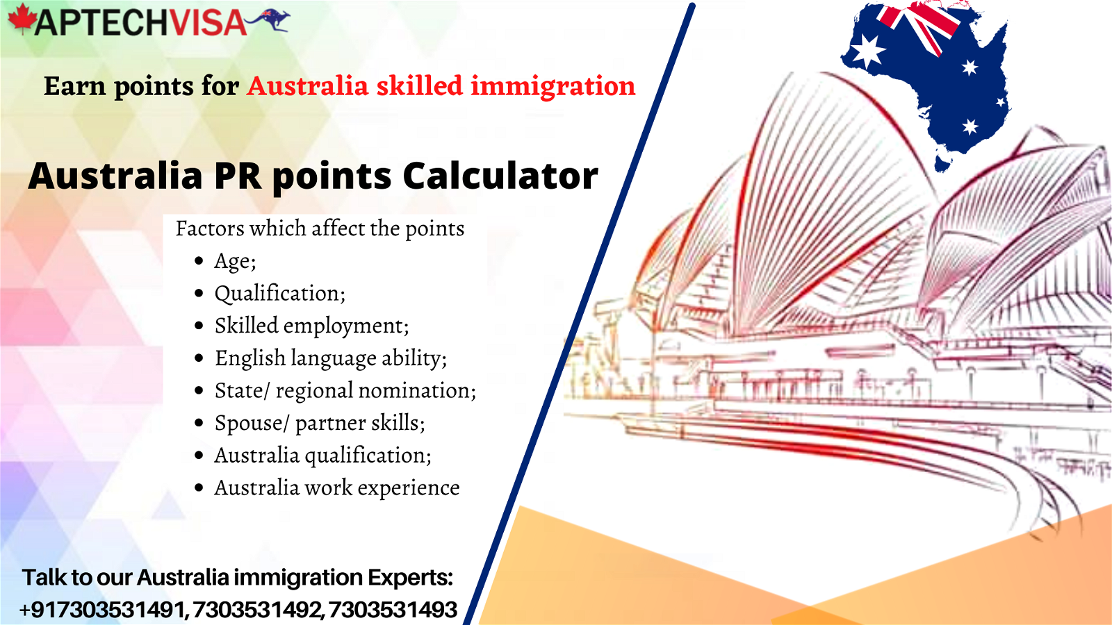 Australia PR Points Calculator for Skilled Immigration - Aptech Visa Image 