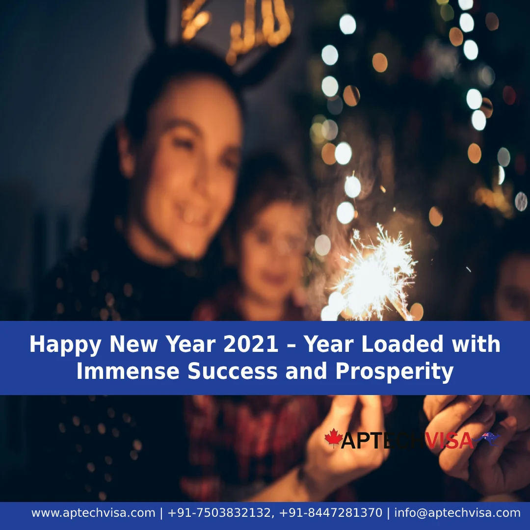 Happy New Year 2021 Year Loaded with Immense Success and Prosperity Image 