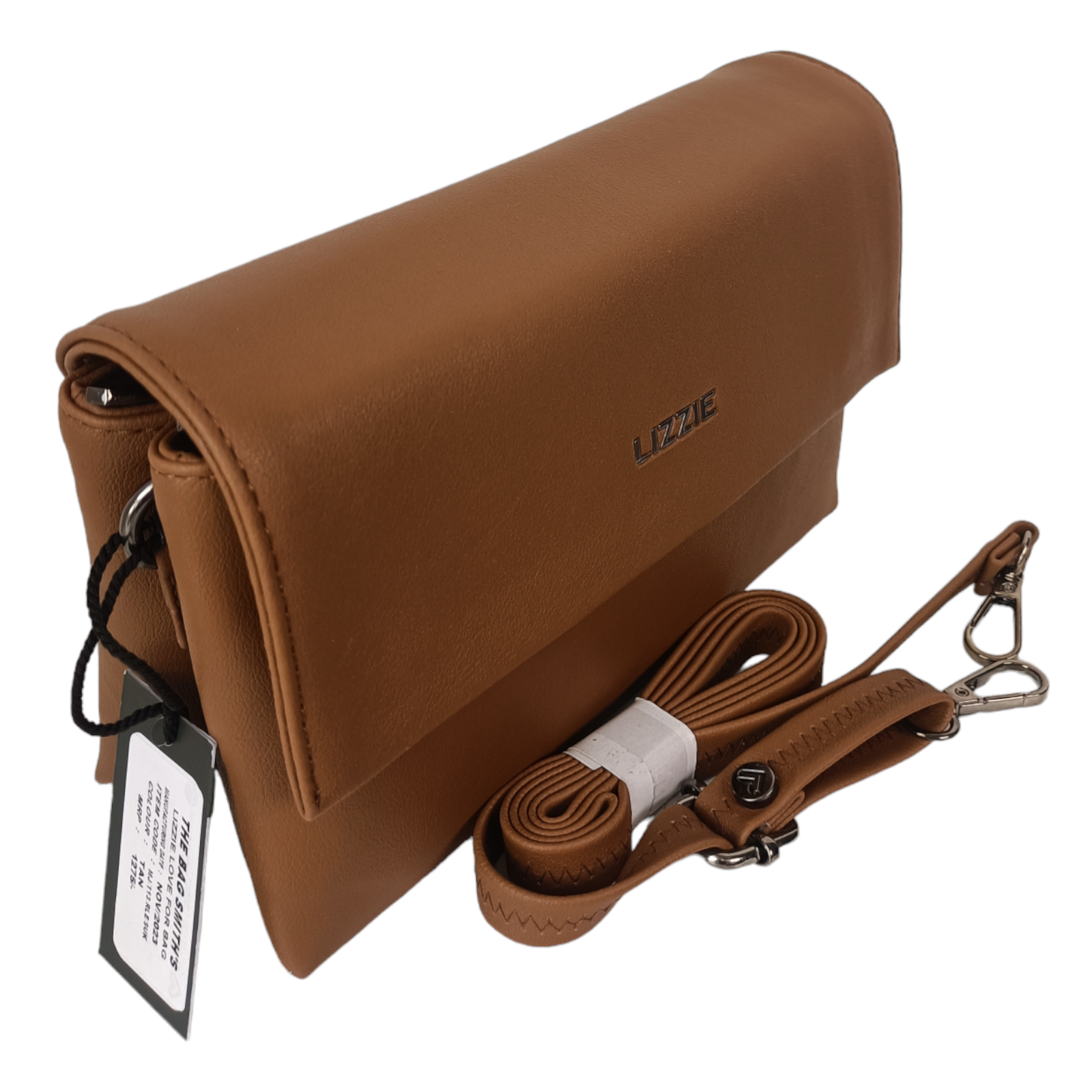 Lizzie Flap Tan Sling Image 