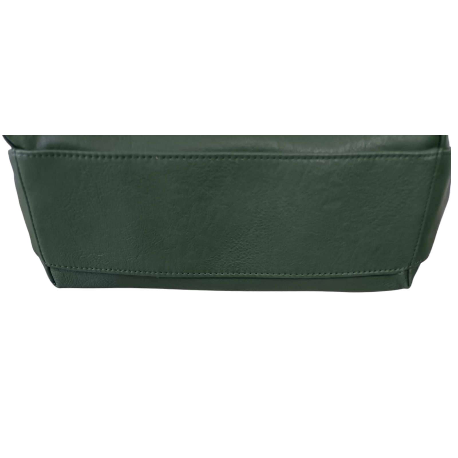 Dark Green Grain Lock Bag Image 