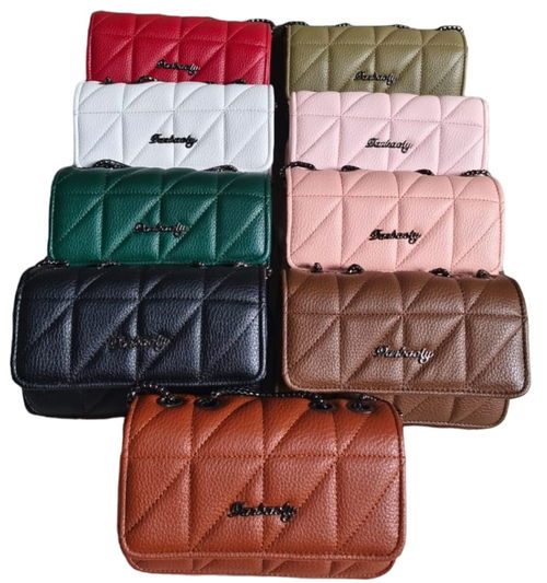 Cris Cross Chain Wallet for Ladies – Stylish & Elegant Image