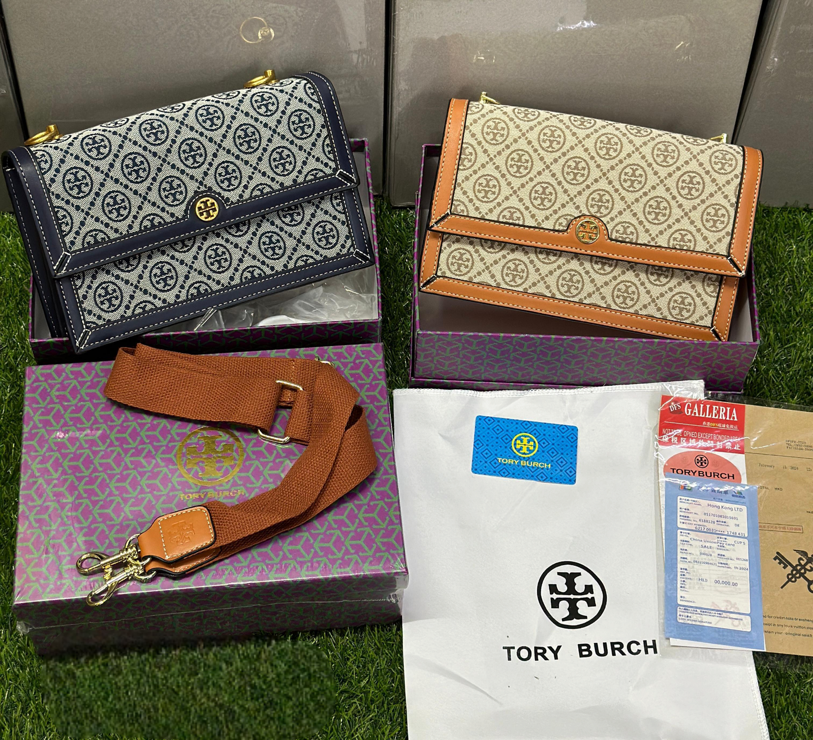 TORY BURCH T Monogram Jacquard Small Shoulder Bag Image 