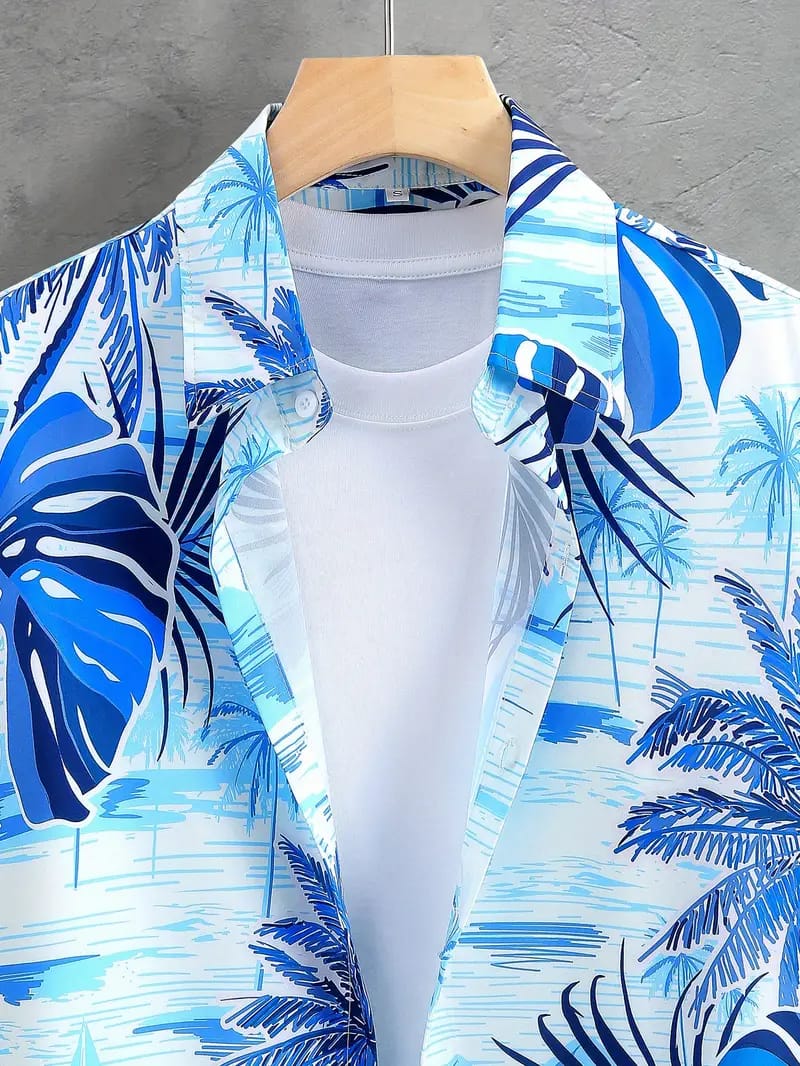 SPECIAL SUMMER MEN'S DIGITAL PRINTED BEACH AND NIGHT WEAR  (BK03)