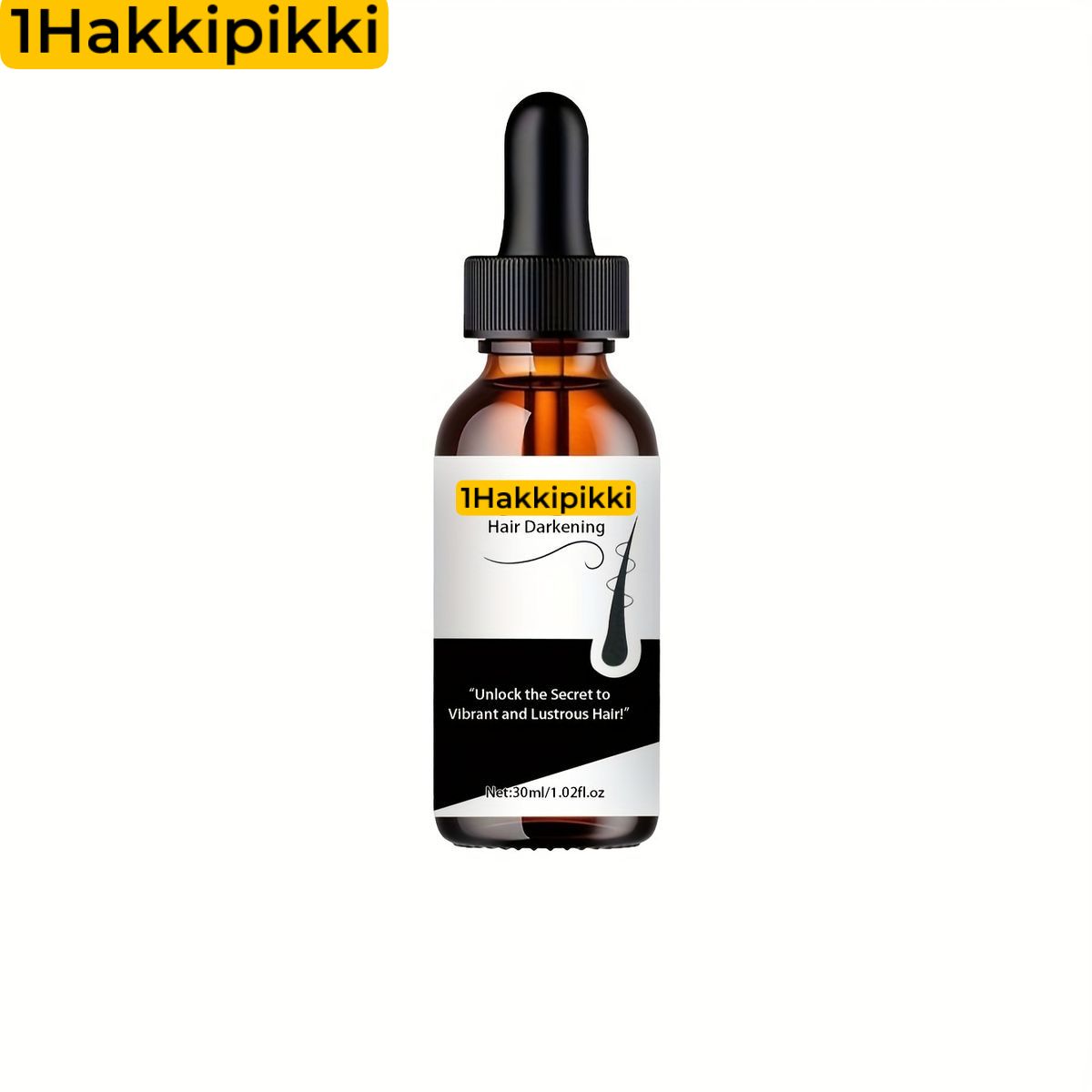 1Hakki Pikki Hair Darkening serum 30 ml Image 