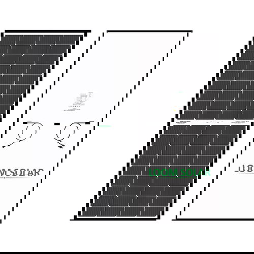 Loom Solar Mono PERC, Half Cut 225Wp, 12V Solar Panel for Inverter Battery Charging